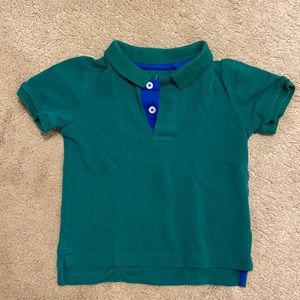 Children’s Green golf shirt